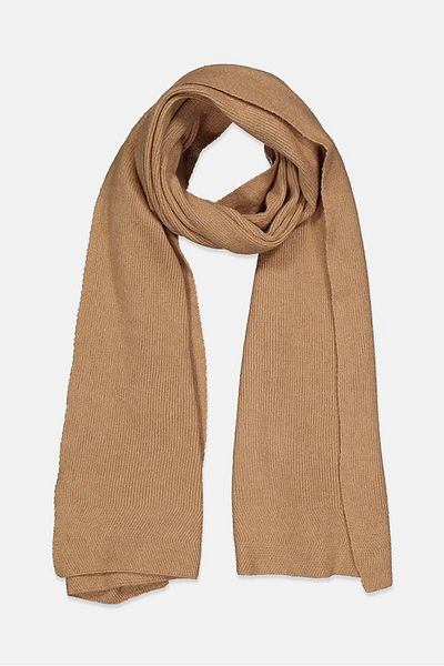 Tchibo Knitted Scarf, Melted Beige