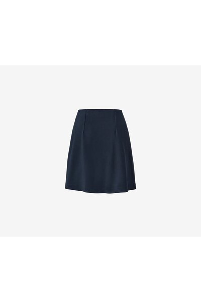 Tchibo Women Jersey A line Mini Skirt, Navy Blue