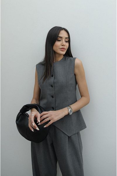 Havoş Gray Carine Vest