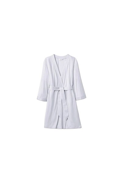 Tchibo Women Tie Waist Night Dress, Lavender