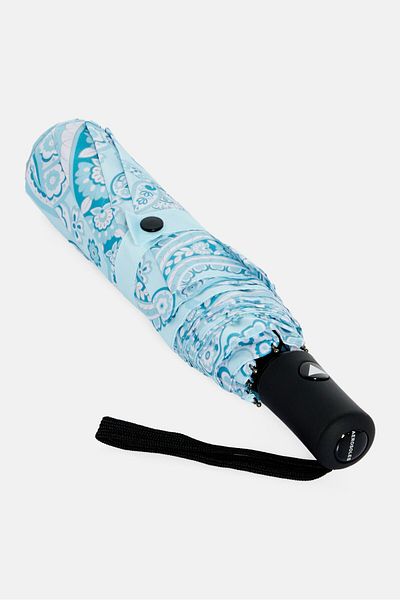 Aerosoles Classic Floral Printed Umbrella, Mint Green