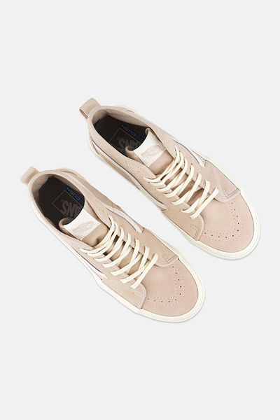 Vans Men Sentry Sk8 High Lace Up Skate Shoes, Beige