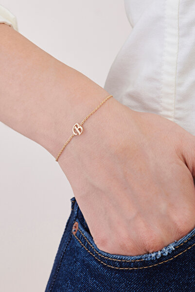 Altınbaş Altın B Harfi Bileklik