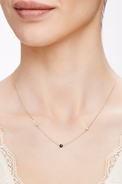 Altınbaş Pırlanta Sonsuzluk Kolye