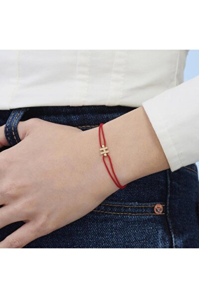 Altınbaş Altın İpli H Harfi Bilekli