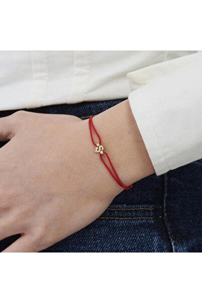 Altınbaş Altın Ipli Ş Harfi Bileklik