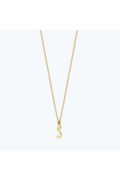 Altınbaş Altın S Harfi Kolye