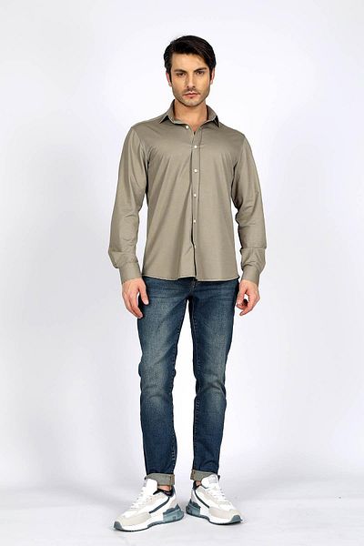 Lee Cooper Мъжки дънки Jack Normal Waist Slim Fit Skinny Leg сини