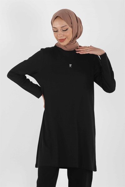 Plistre 1455_ تونيك حجاب حجري مطبوع