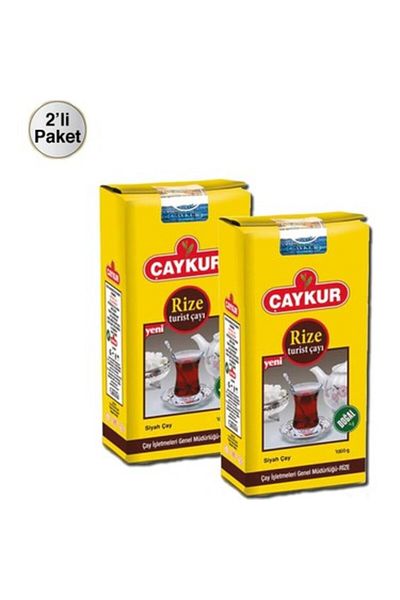 Çaykur Rize Tea - 1000 Gr X 2 Pieces of Teapot