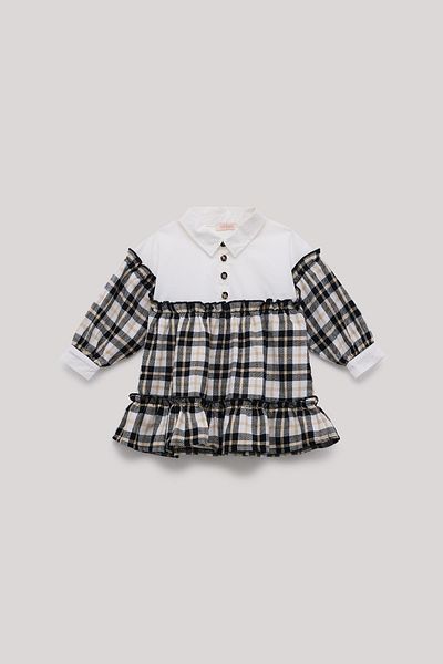 GB Baby Bg Store Baby Girl Plaid Dress