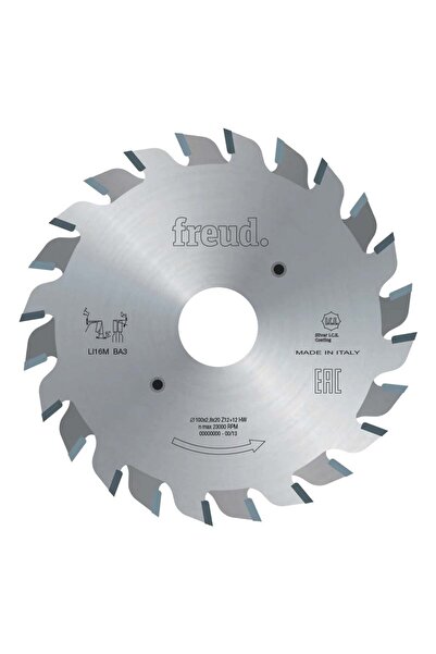 Freud 125x2.8-3.6x20 Çiftli Çizici Testere Ağzı (LI16M FA3)