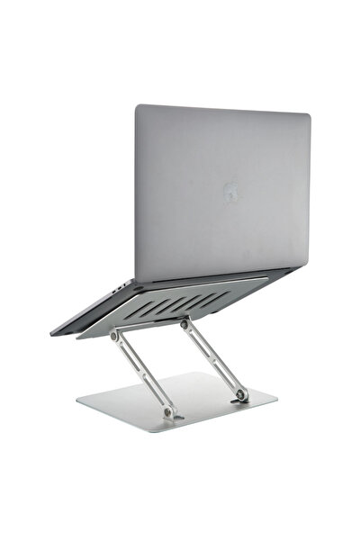 HEJARON Πτυσσόμενη βάση για φορητό υπολογιστή από αλουμίνιο LOBO με αντιολισθητική βάση Επαγγελματικής ποιότητας Universal