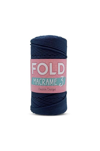 FOLD Κλωστή Μακραμέ Νο:3 - 260 Πολυεστέρας, 1 χλστ Δεσίδι, 100 γρ 115 Μ Σουπλά Τσάντα Δεσίδι