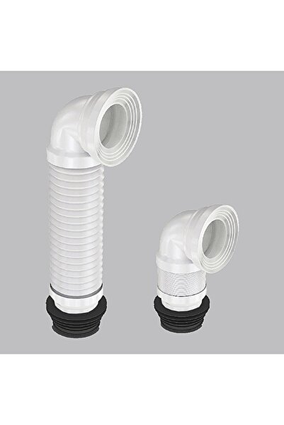 yapıtaşı Yt69 Dirsekli Körüklü Klozet Gider Borusu-klozet Pis Su Gideri Akord...