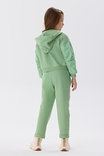 Tyess BG Store Girl's Green αθλητική φόρμα