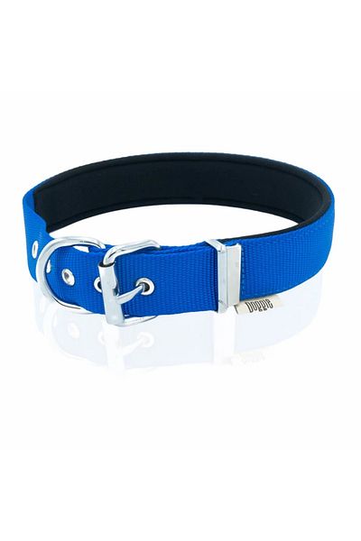 SAVEX Doggie Comfort Woven Collar Royal Blue 3.0*47-55 cm (Dsbt-3010 L)