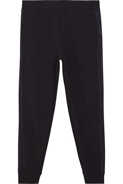 Calvin Klein MIXED MEDIA INTERLOCK SWEATPANTS