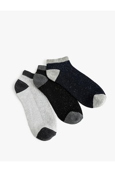 Koton Set șosete ghetuțe din 3 piese - Multicolor