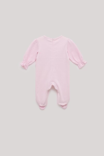 Layette Bg Store Baby Girl Pink Jumpsuit