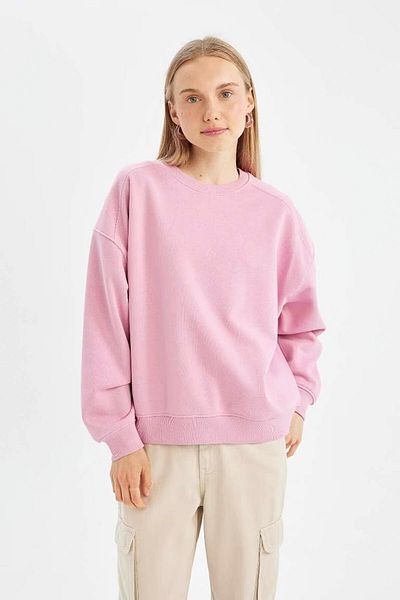 DeFacto Pink Women's Sweatshirt - A4177Ax/Pn450