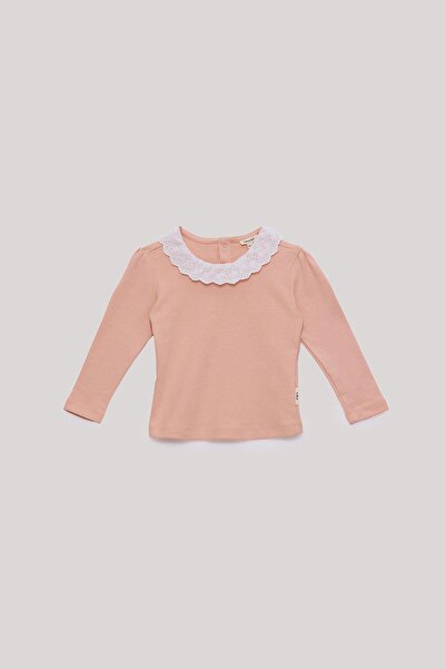Tyess Basic تي شيرت BG Store Baby Girl Salmon