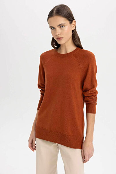 DeFacto Cream Women's Sweater - I6913Az/Og69 Model