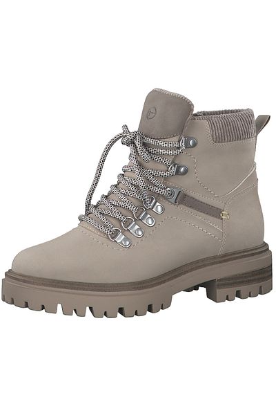 Tamaris Damen Stiefelette 1-26289-29 Grau 409 Cashmere Textil/synthetik Mit Touch-it