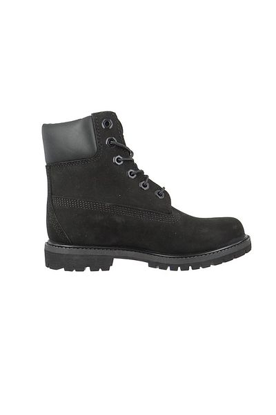 Timberland Damen Stiefel 6 Inch Premium Boot Leder Black Waterbuck Schwarz 8658A