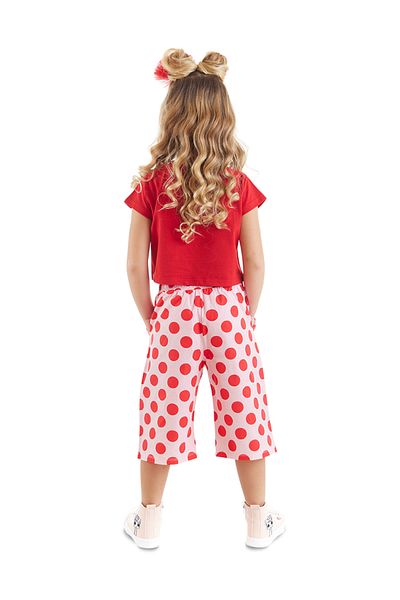 Denokids Ponçik Cat Girls póló Capri rövidnadrág szett