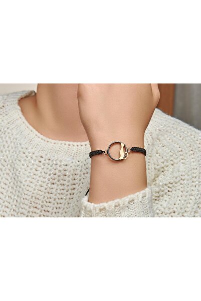 Nalia takı Kuyruklu Kedi Çember Gümüş Bileklik