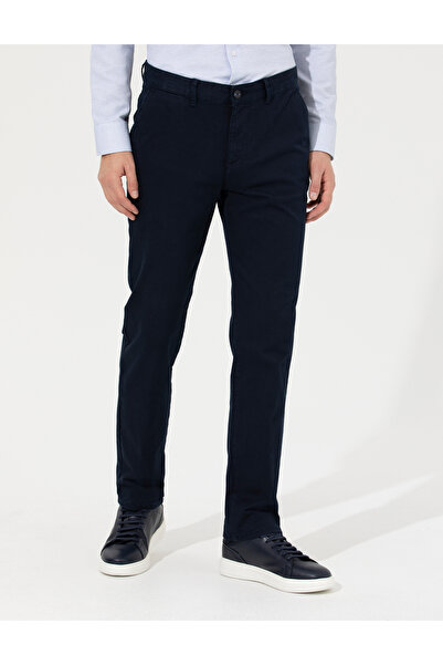 Pierre Cardin Lacivert Regular Fit Kanvas Pantolon 50259782-VR033