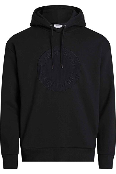 Calvin Klein EMBROIDERED  EMBLEM HOODIE