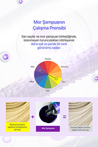 Kundal Sarı-Küllü Saçlara Özel Renk Koruyucu Bakım Şampuanı KUNDAL Ash Color Shampoo 300ml (Jasmine Wooody)