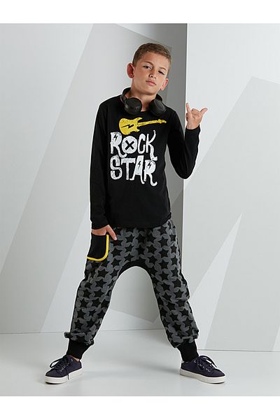 MSHB&G Star Rock Jungen-Hosen-T-Shirt-Set