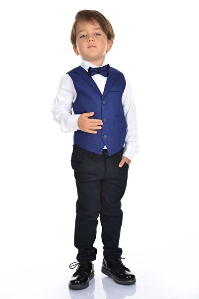 Mnk Sports Vest Boys' Team Dark Blue