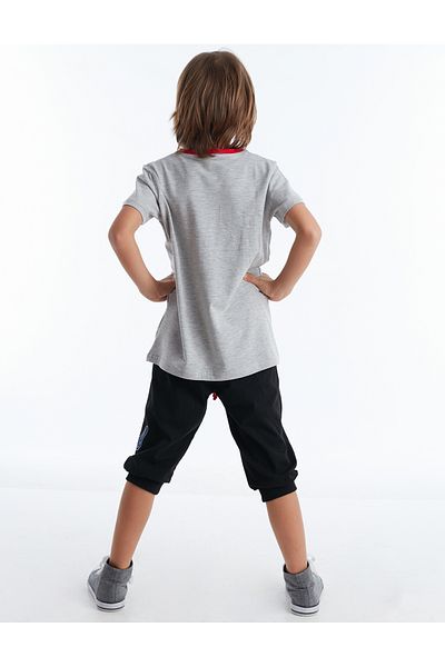 MSHB&G Born To Skate T-Shirt-Capri-Shorts-Set für Jungen