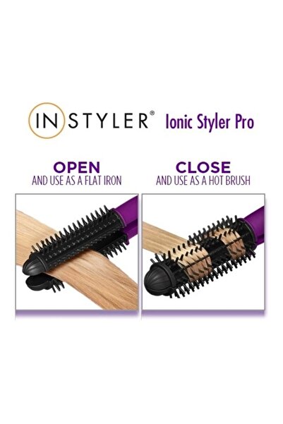 Epilons Instyler Ionic Styler - Ionic Styling Hair Curler and Straightening Comb