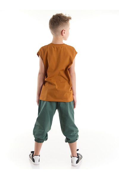 MSHB&G Tiger Boy T-shirt Capri Shorts Set