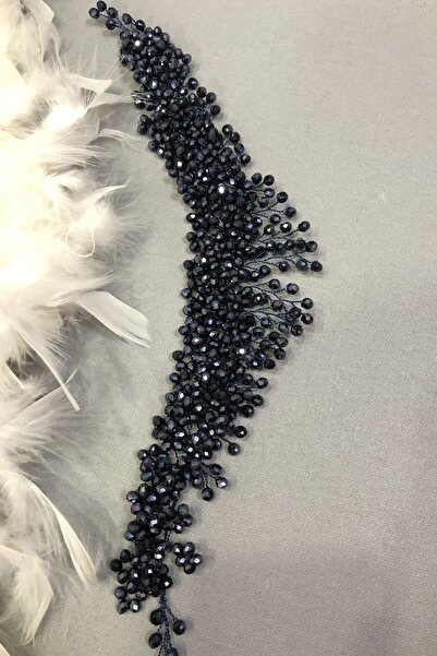 Limelia Αξεσουάρ για τα μαλλιά και το τουρμπάνι με κρύσταλλο Belen σε μπλε να...