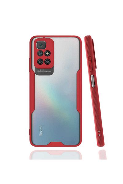 Ardemix Redmi 10 Case Zore Parfe Cover - Red