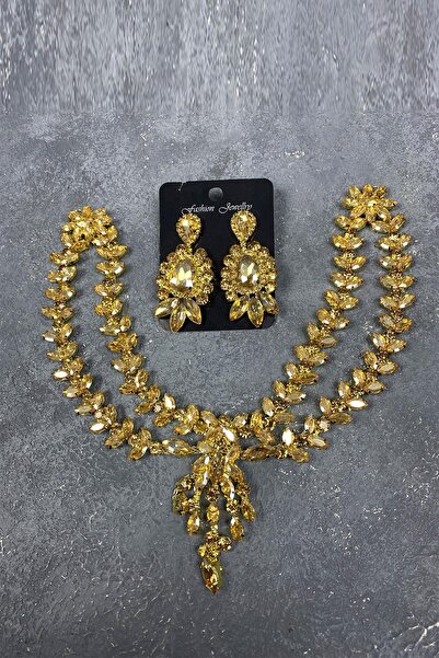 Limelia Set de accesorii și cercei pentru păr Henna pentru mireasă, model Sul...