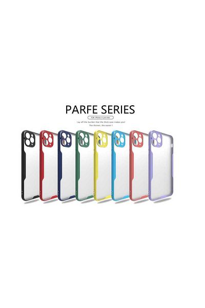 zore iPhone 11 Pro Max Compatible Zore Parfe Case-Red