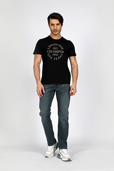 Lee Cooper HARRY OCTOPUS JNB S Normal Bel Straight Erkek Denim Pantolon 242 L...