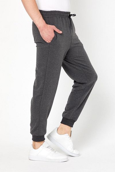 odelon Ανδρικό παντελόνι Jogger Fit Anthracite