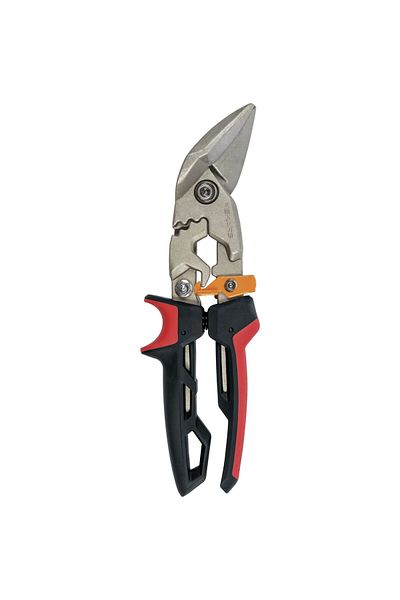FiSKARS 1027211 Powergear Metal - Offset Sheet Cut Sheet Scissors