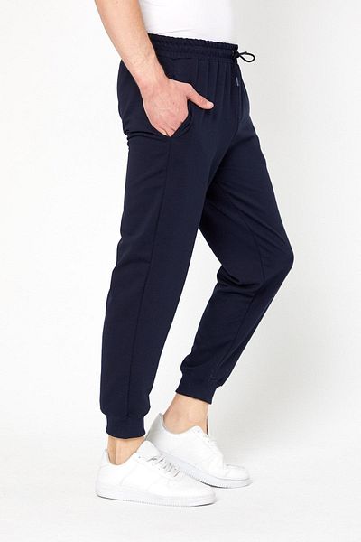 odelon Ανδρικό φούτερ Jogger Fit Navy Blue