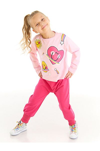 MSHB&G Love Galaxy Girl's T-shirt Pants Set