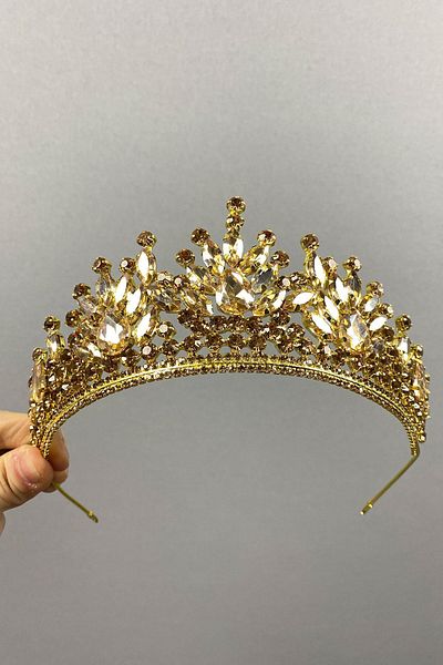 Hayalperest boncuk Coroana de Henna de Mireasa Pera Bright Stone