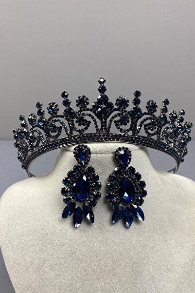 Limelia Hera Gelin - Coroana cu pietre și cercei cu picătură